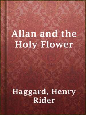 cover image of Allan and the Holy Flower